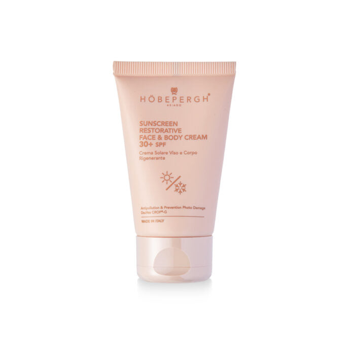 SUNSCREEN RESTORATIVE FACE & BODY CREAM 30+ SPF | CREMA SOLARE VISO E CORPO RIGENERANTE 30+SPF
