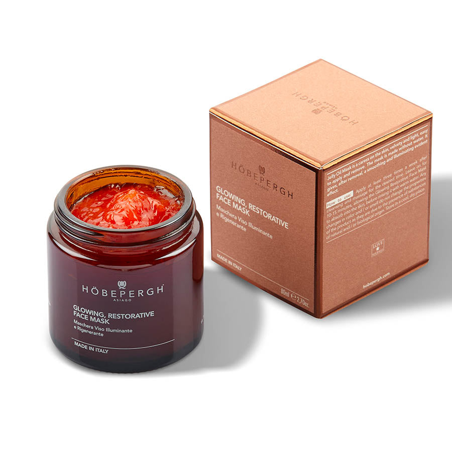 GLOWING RESTORATIVE FACE MASK | MASCHERA VISO ILLUMINANTE E RIGENERANTE