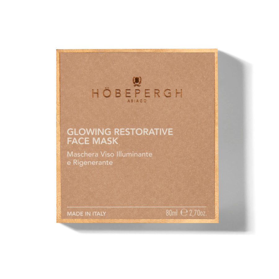 GLOWING RESTORATIVE FACE MASK | MASCHERA VISO ILLUMINANTE E RIGENERANTE
