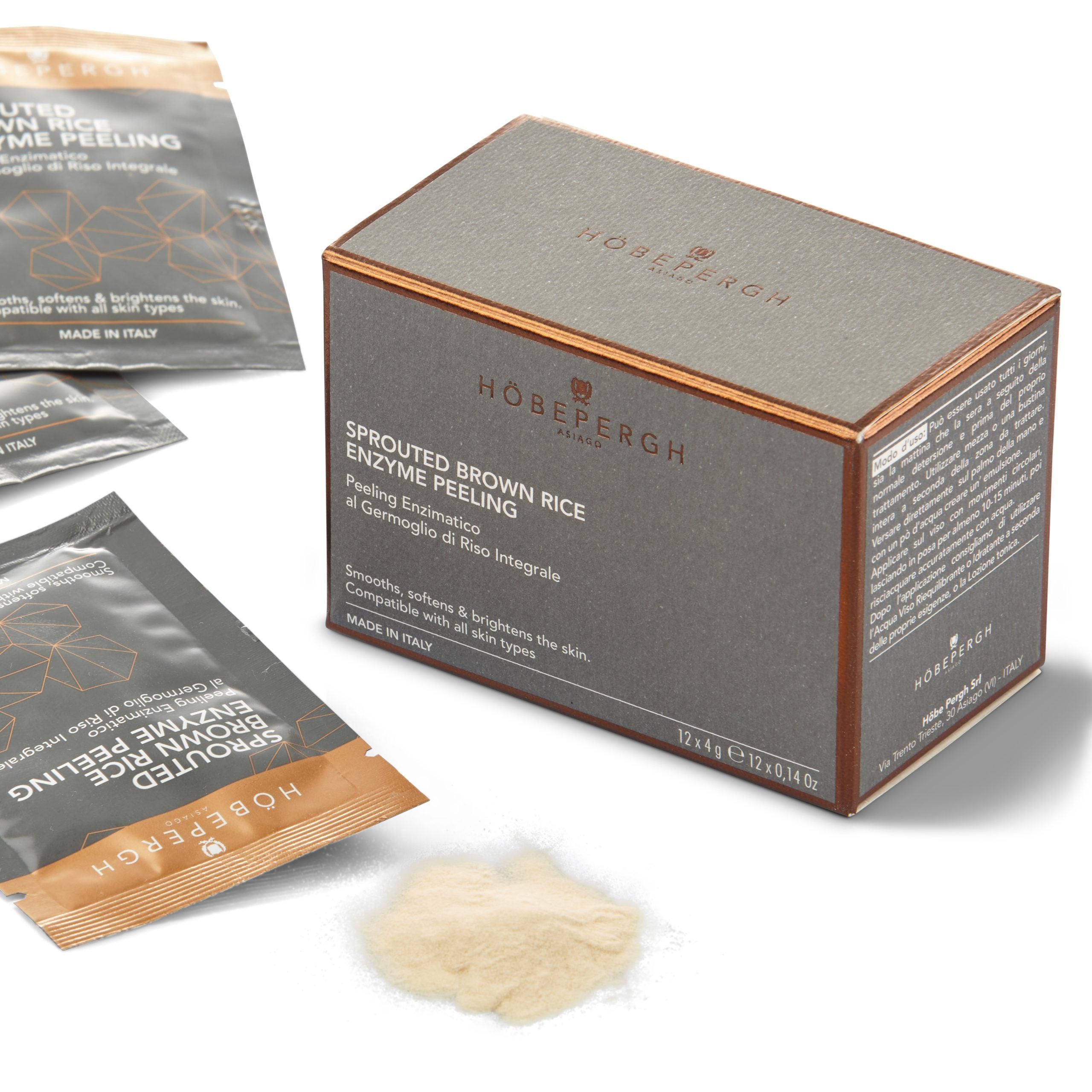 SPROUTED BROWN RICE ENZYME PEELING (Set of 12 sachets)