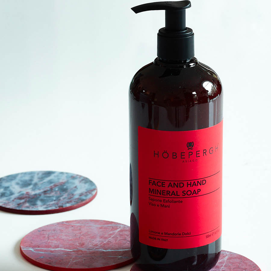 FACE & HAND MINERAL SOAP | SAPONE ESFOLIANTE VISO E MANI