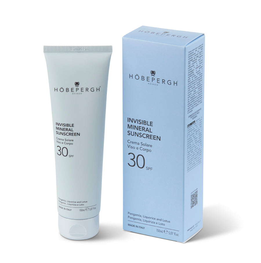 INVISIBLE MINERAL SUNSCREEN SPF 30 | CREMA SOLARE VISO E CORPO SPF 30
