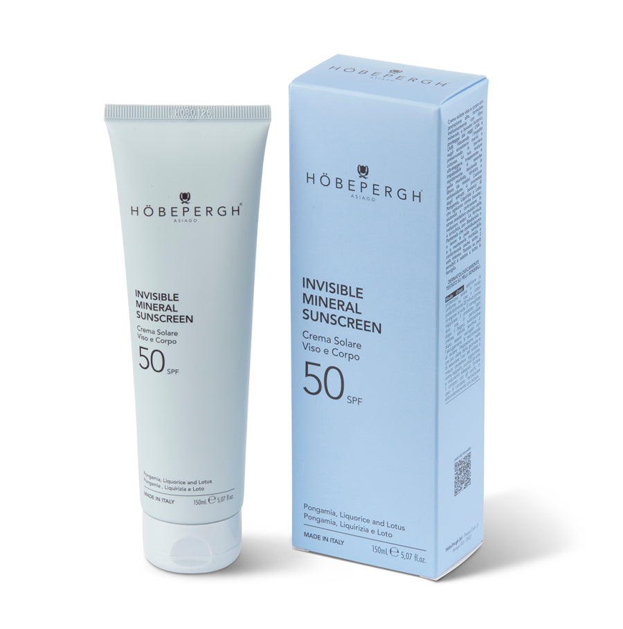 INVISIBLE MINERAL SUNSCREEN SPF 50 | CREMA SOLARE VISO E CORPO SPF 50